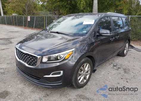 2019 Kia Sedona Ex z USA, uszkodzony, nr VIN KNDMB5C13K6512204